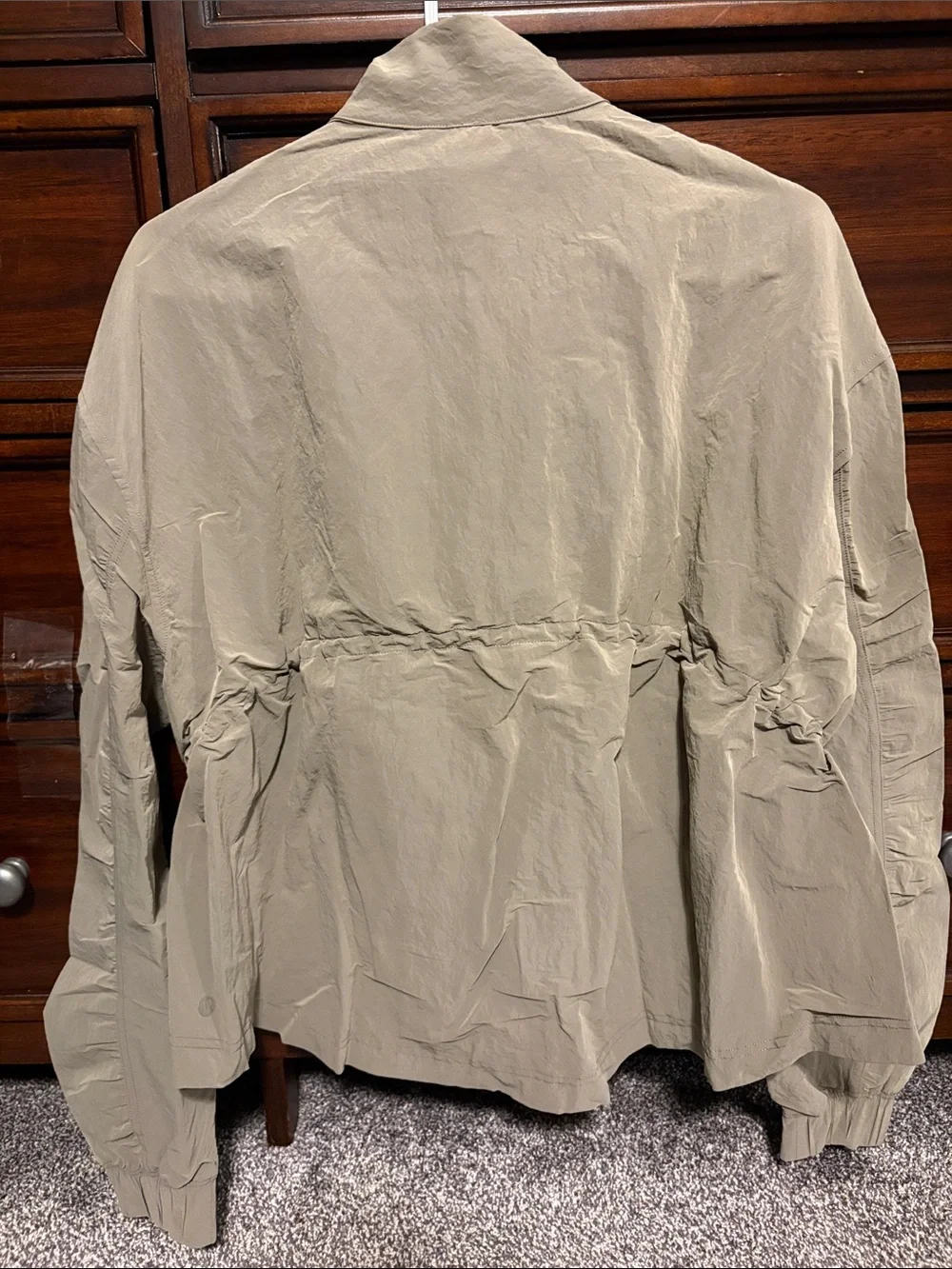 Lululemon Crinkle Nylon Cinchable Jacket
